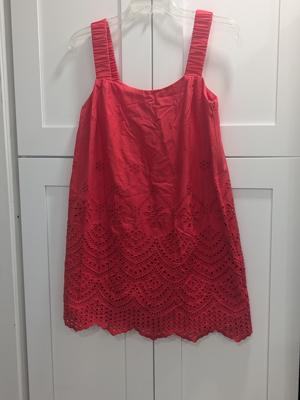 Greylin Red Eyelet Sundress